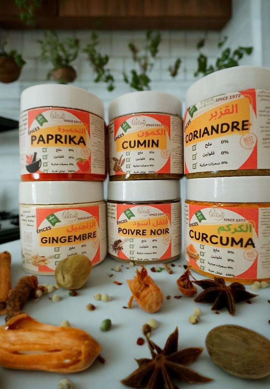 Pack Épices Essentielles -125g